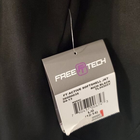BNWT Free Tech Women's Active Softshell Jacket- Large - Picture 4 of 10